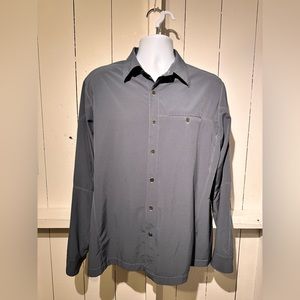Kuhl Tufflex Button Down Long Sleeve Shirt Men’s Size Medium